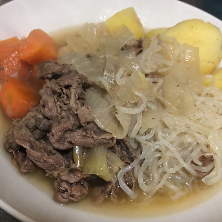 白だしで 簡単肉じゃが レシピ 作り方 By Aym Y 楽天レシピ 白だしで 簡単肉じゃが レシピ 作り方 By Aym Y 楽天レシピ